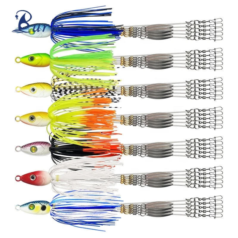 fish umbrella lure 9er's Lures 6 Arm Tube or Shad Rig the Divine Umbrella Rig is designed to perform and built to last. 5-Arm Alabama Umbrella Rig Fishing