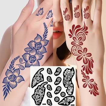 Custom Tattoo Stencils Body Glitter Airbrush Big Style Tattoo Sticker Temporary Template Tattoos Stencils For WholeSale