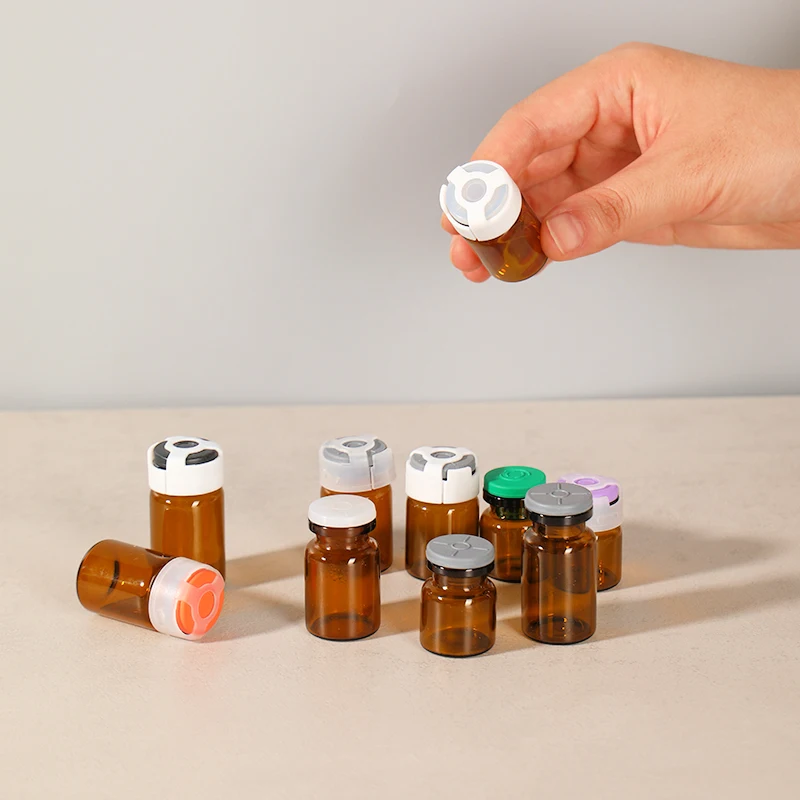 琥珀色青霉素瓶3毫升-30毫升空玻璃小瓶液体瓶化学瓶 - buy empty