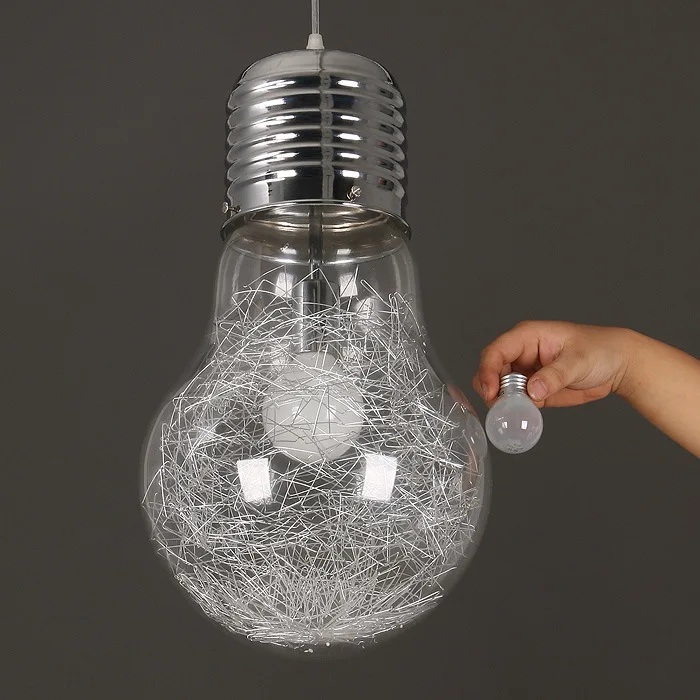 Modern Edison Glass Bulb Pendant Lights Nostalgic Indoor Lighting with Stylish Lamp Chandeliers