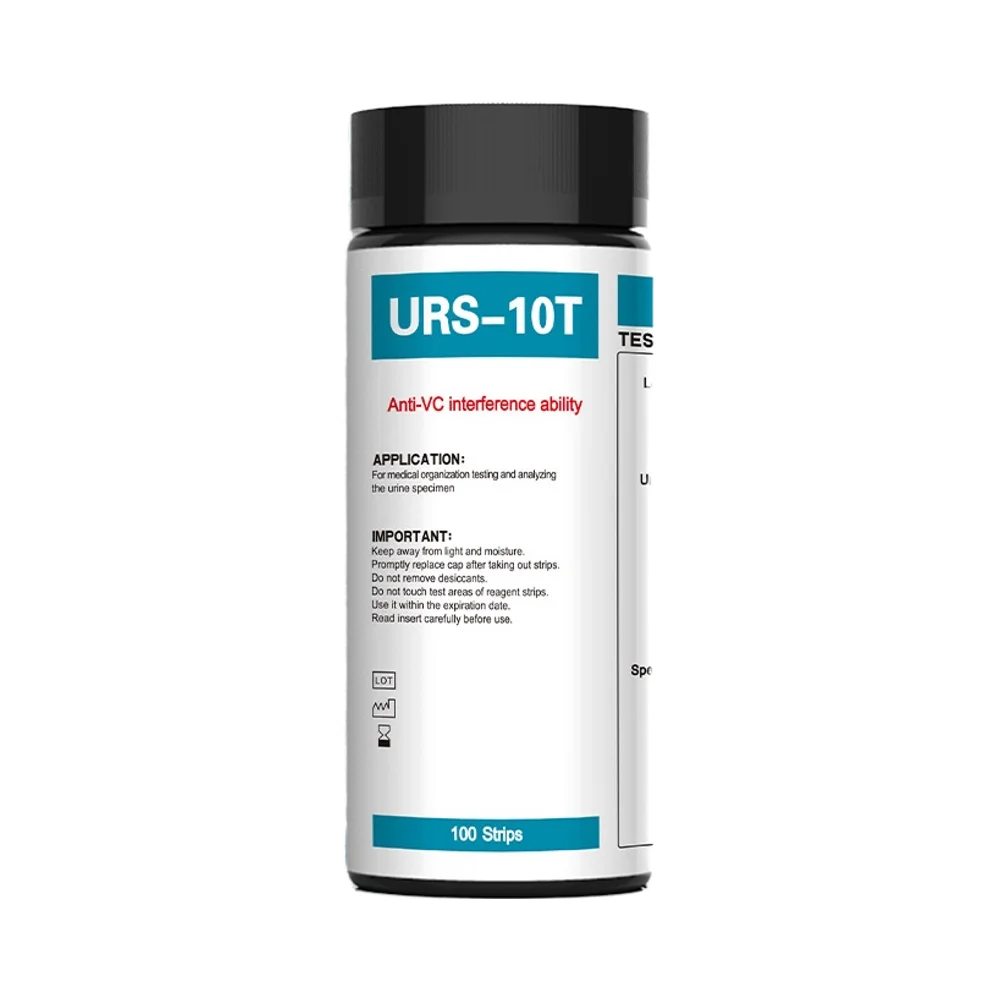 Factory Price 10 Parameters Urinalysis test Strips Urine test Strips URS-10T