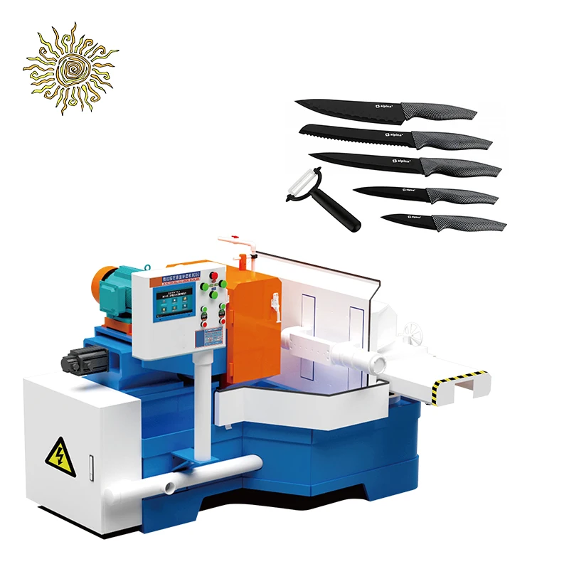 Scissors Process Line Metal Blender Pizza Cutter Manufacturing Production Line Blade Knife Grinding Kitchen Knife Making Machine