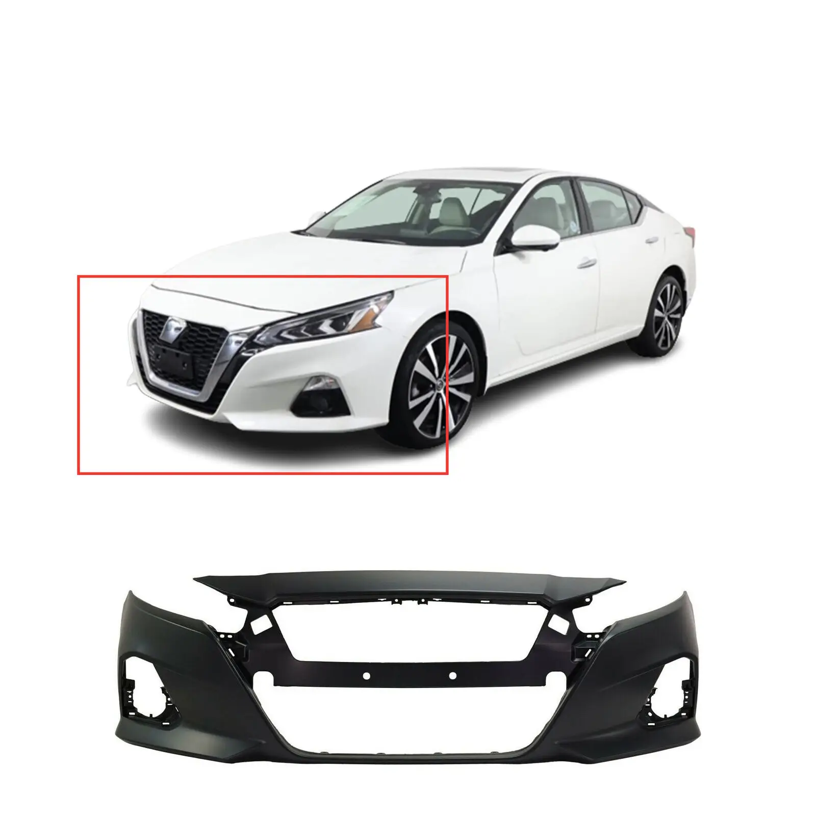 Car Front Bumper Cover For 2019-2020 Nissan Altima Platinum Edition Car body