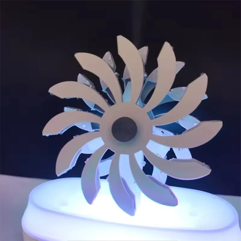 Windmill Aromatic 7 LED Color Air Humidifier Plastic Aroma Diffuser Luxury Household Use Over 200mL Capacity 10 Hours Operation
