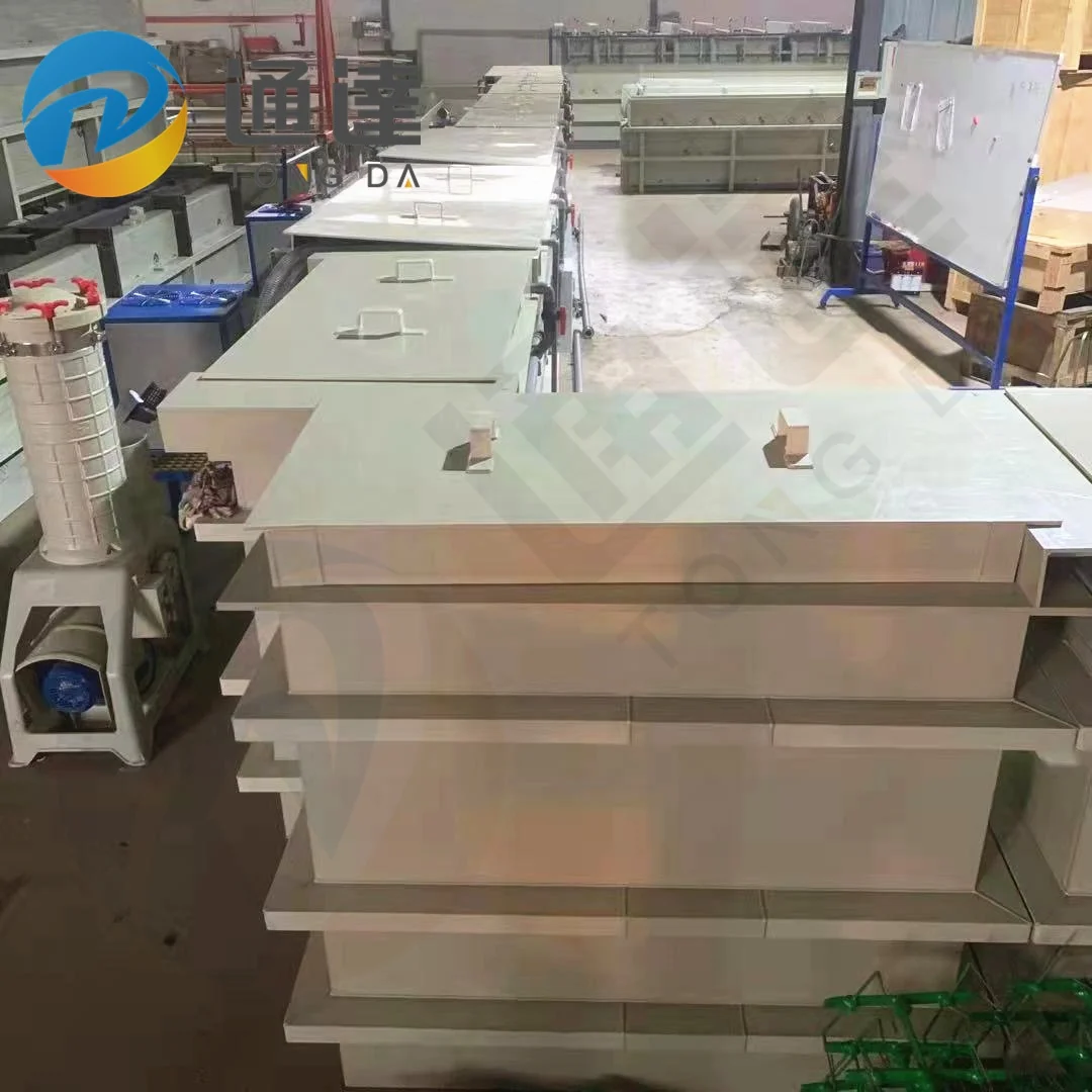 Оборудование для хромирования и гальванического покрытия с химическим резервуаром