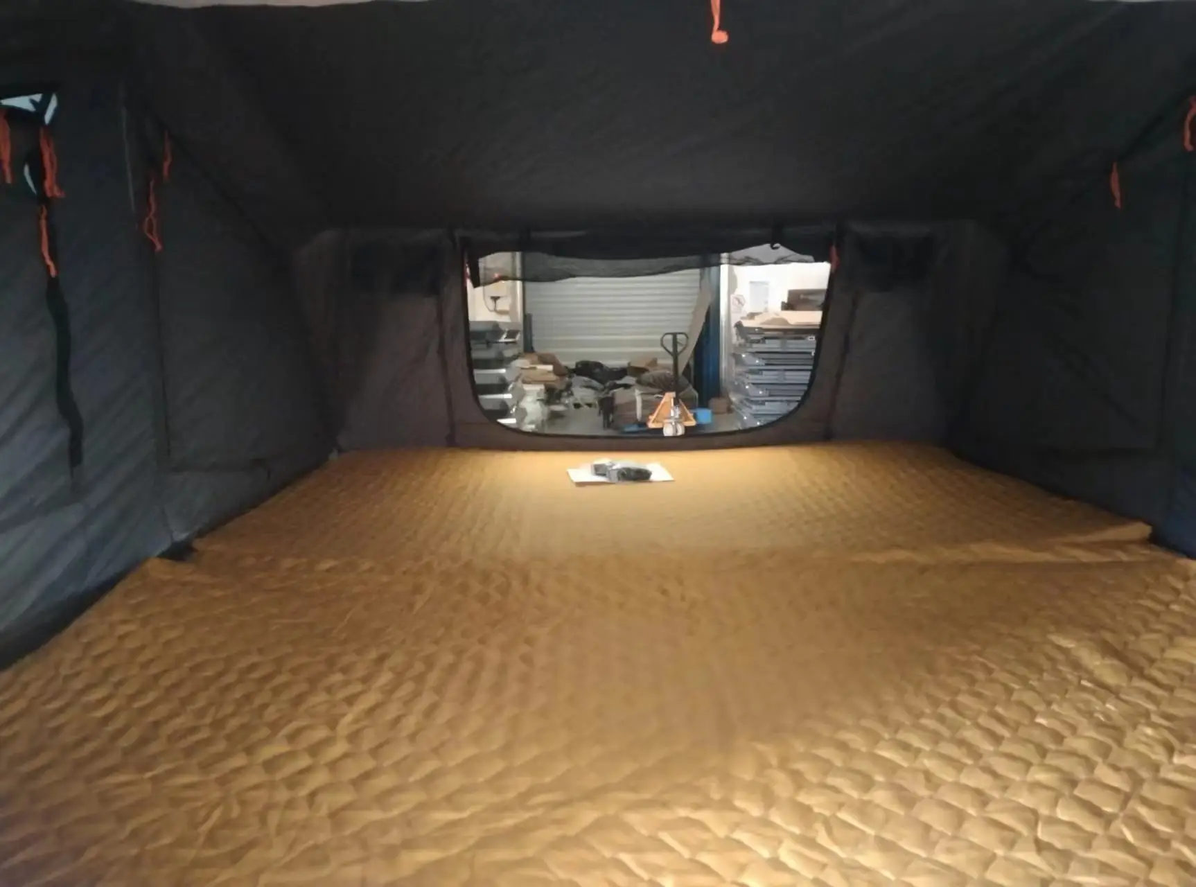 4x4 Overland Pickup Folding Camper Roof Top Tent Outdoor Aluminum Hard