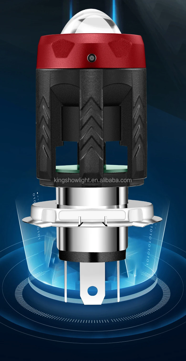 2021 NEW Motorcycle LED Headlight 60W Motorcycle Fog Lamp Light Bulb Super Bright High/Low Beam led light