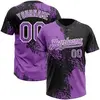Medium Purple and Black