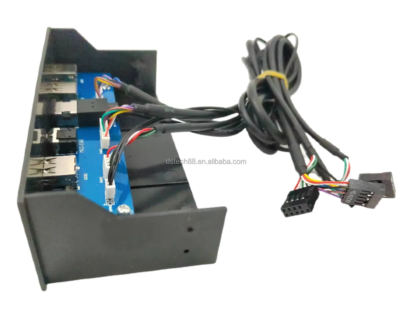 5.25 Inch Computer Case Cable With 3port Usb 3.0/2.0 And Type C Audio