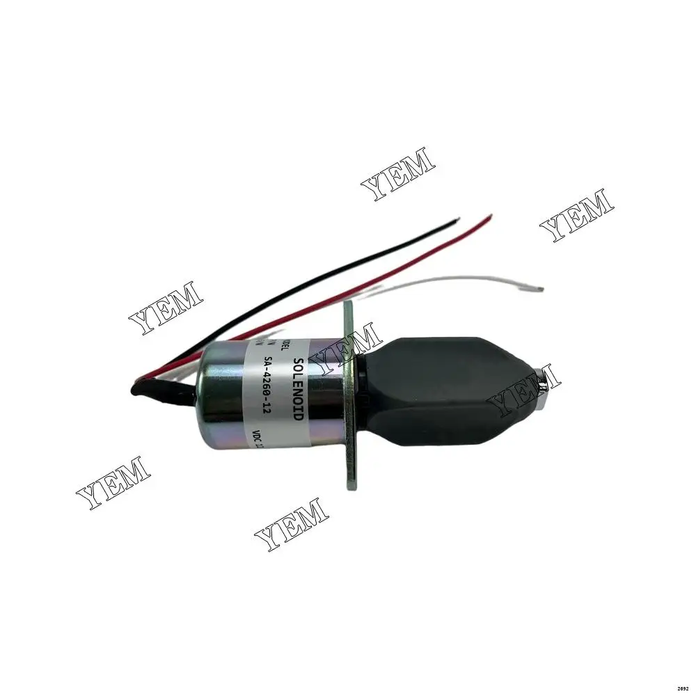 D1105 Fuel Shut Off Stop Solenoid SA-4260-12 for Kubota Diesel Machinery Engine Parts