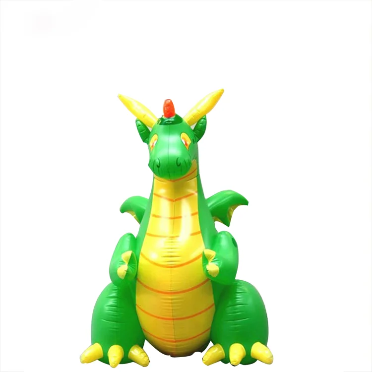 Customized Pvc Inflatable Green Dragon for Sales