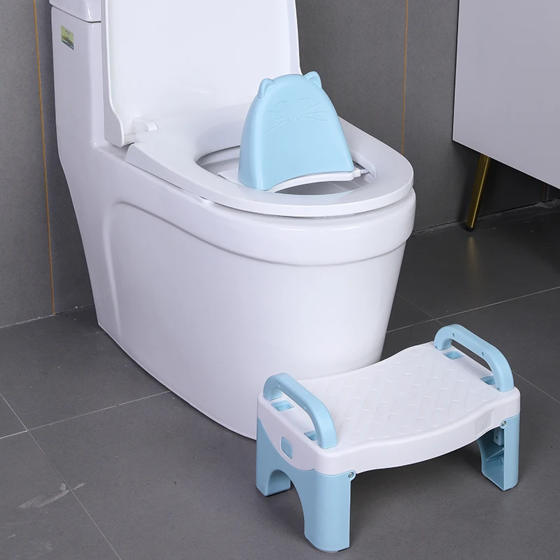 Animal Shape Eco-friendly EVA Material Baby Toilet Backrest for Kids Safety