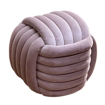 2026 New Design Modern Mink Square Footstool Living Room Ottoman Stool