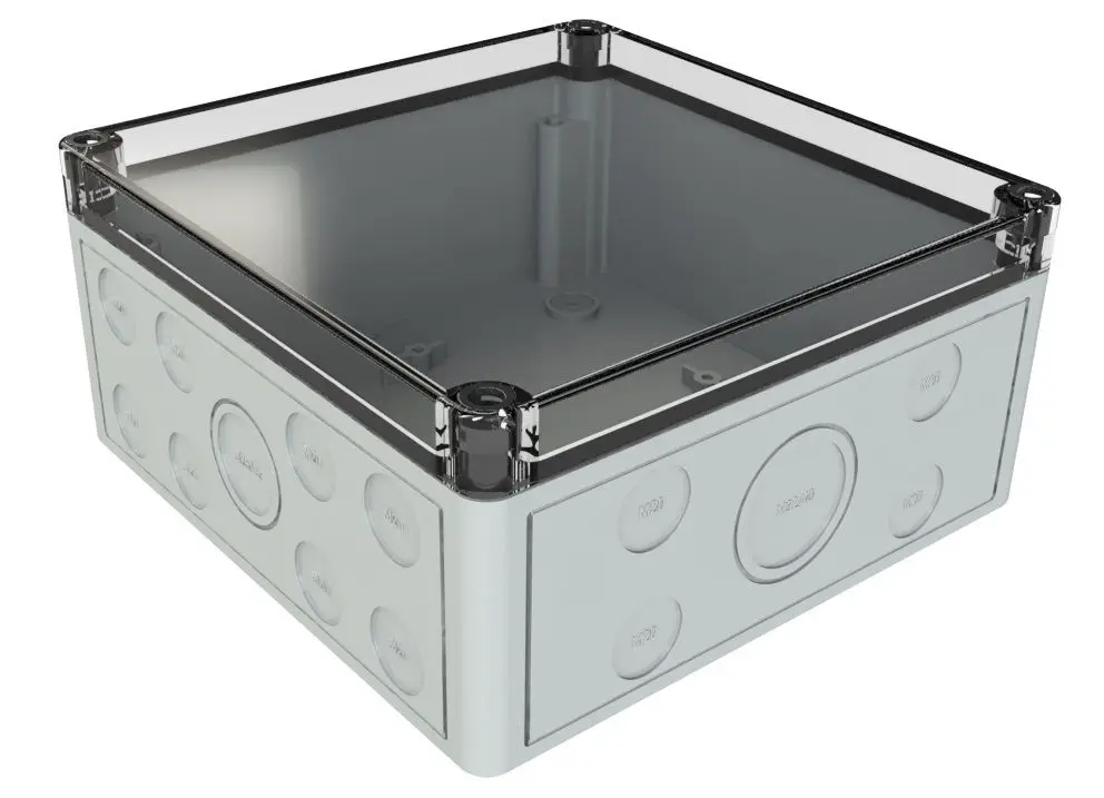 35 Sizes NEMA 4 4X 12K Junction Box Waterproof Electrical IP65 PC ABS Plastic IP66 Weatherproof IP67 Knockout Hole Enclosures