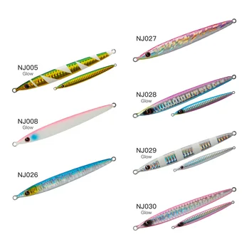 NOEBY 60g Saltwater Metal Jig Tough Center Bone Steel Panels Challenge Terrain Dropping Throw Migration Jig Lure – Metal Jig – view 3