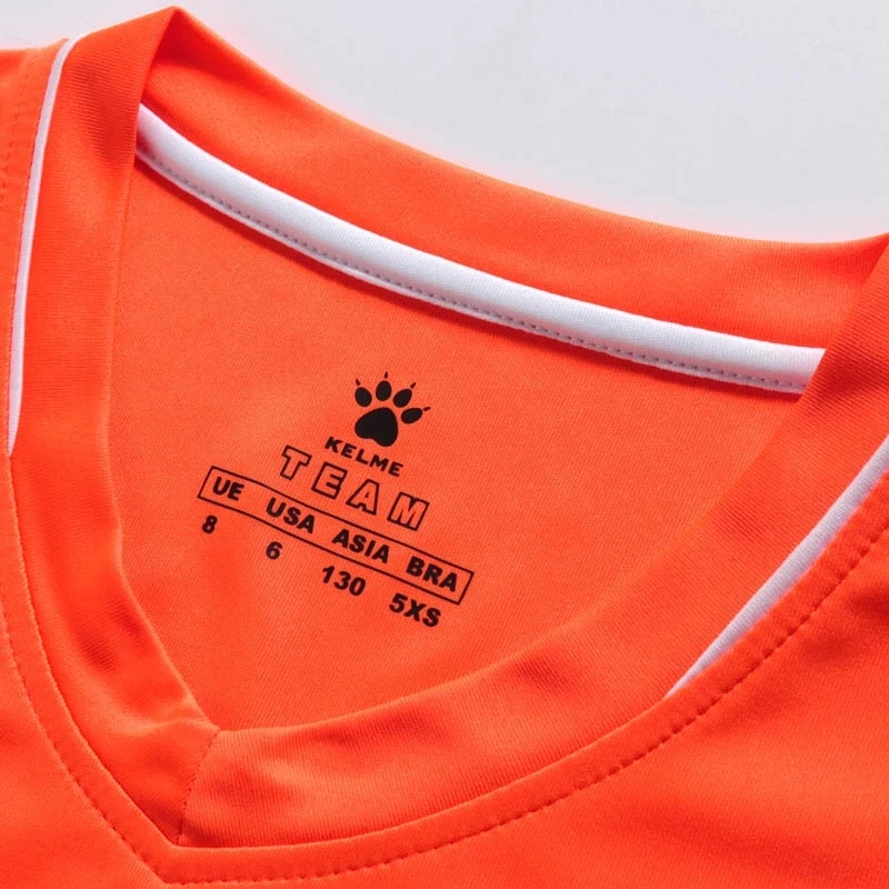 
Детский спортивный костюм KELME, индивидуальный футбольный клуб, Джерси, Униформа, наборы для игры, Детская футбольная команда, детский спортивный костюм 