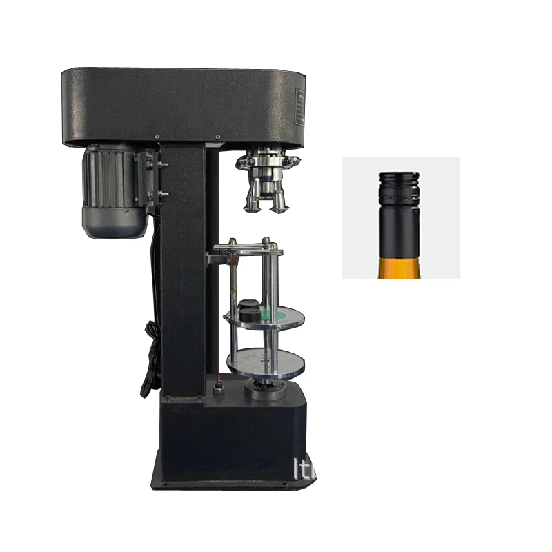 Semi Automatic Wine Bottle Capper Ropp Capping Machine for Aluminum Screwing Machine