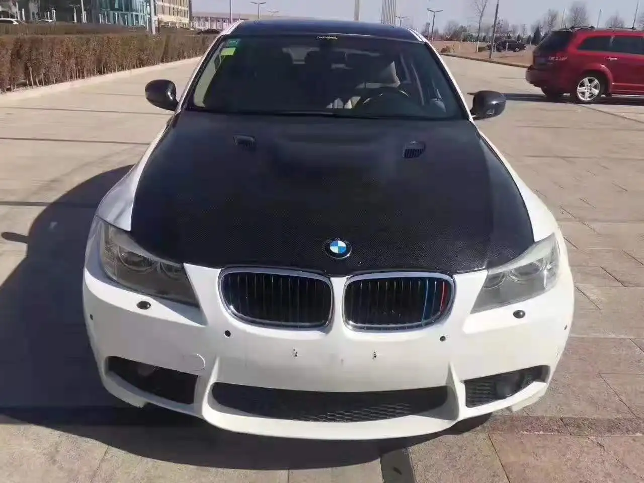 Front Rear Bumper For Bmw E90 20052012 M3 Pp Body Kit With Side Skirt