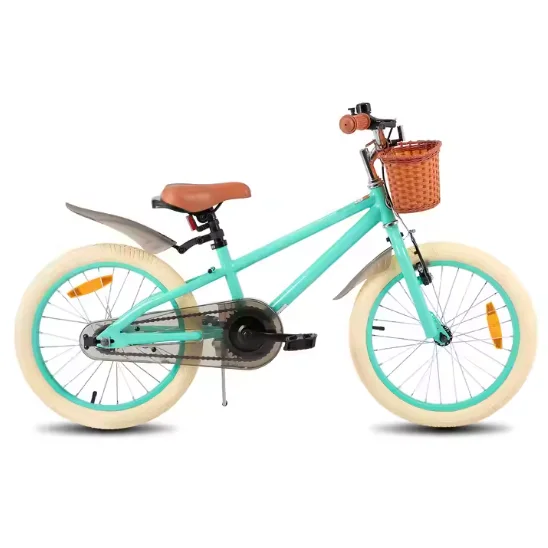 18-Inch BMX Frame Kids Bike for Boys Variety of Popular Colors Steel Fork Rear Pedal Brake Pneumatic Tires Ordinary Pedal
