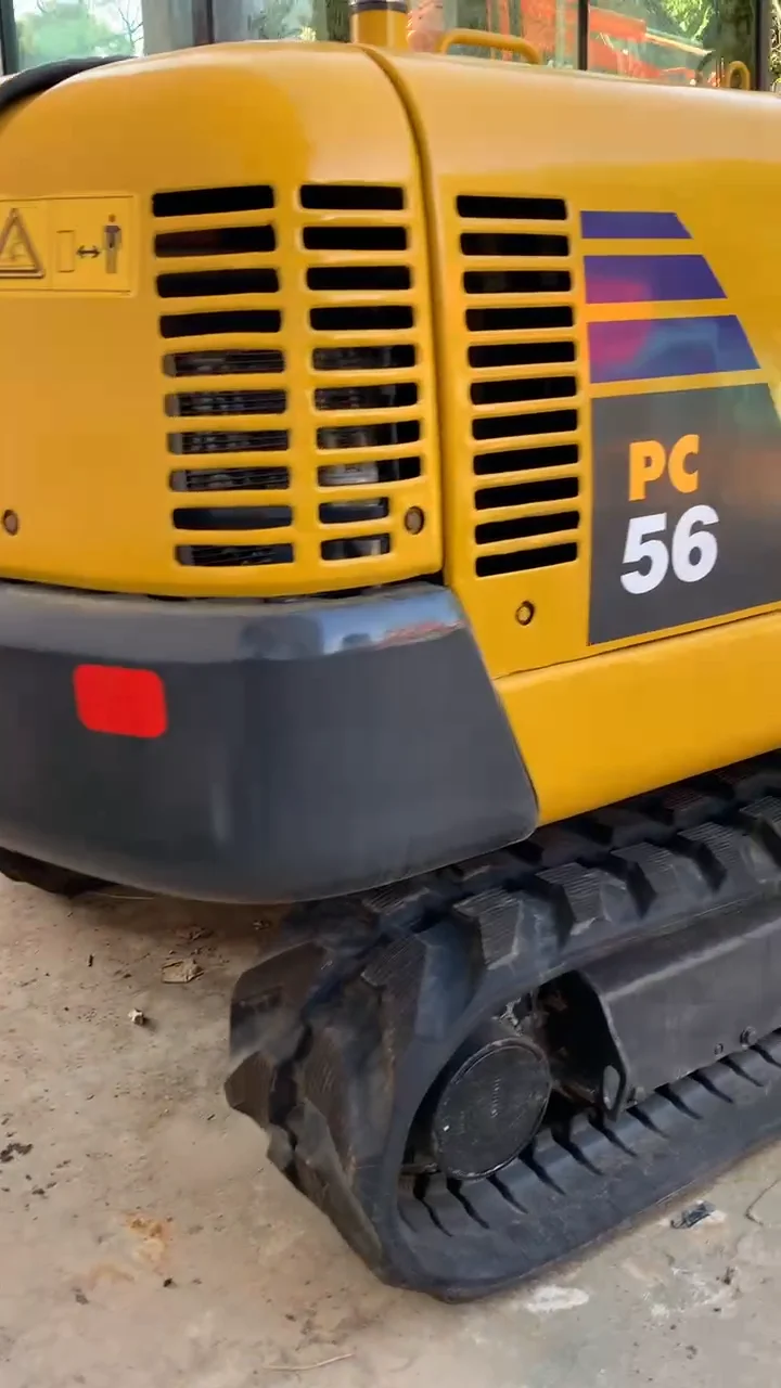 Japan Used The Original Komatsu Pc56 Excavator Used Small 5.6 Ton Pc56 ...