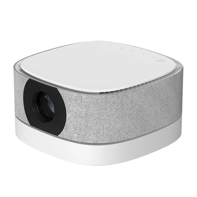 Smart Portable Projector With Wifi and bluetooth for Screen Mirroring and Miracast Portable Projector With Rechargeable Battery