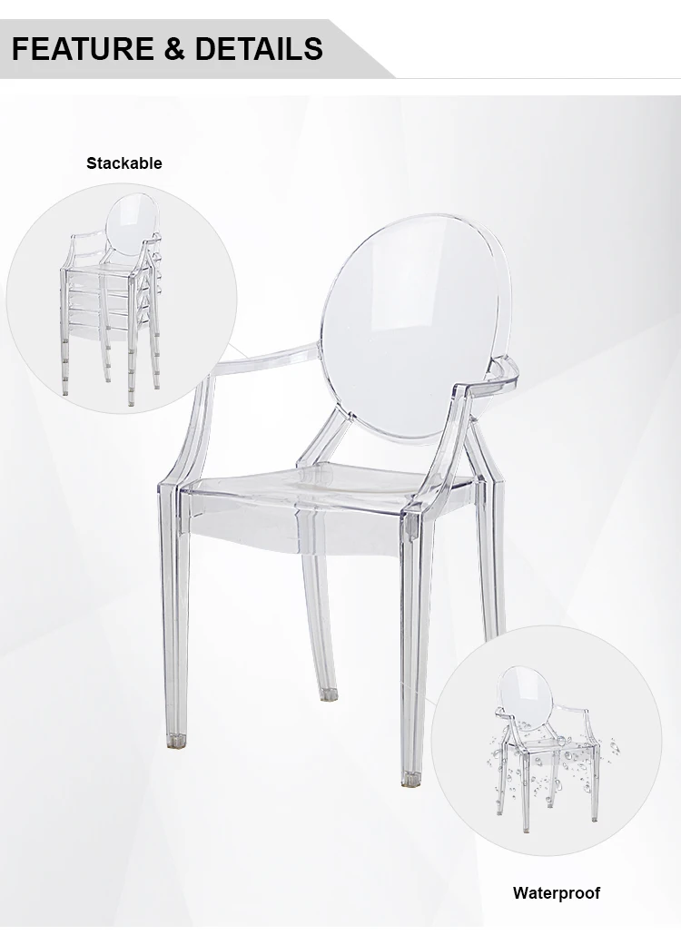 Wholesale Transparent Clear Crystal Modern Events Wedding Plastic Party