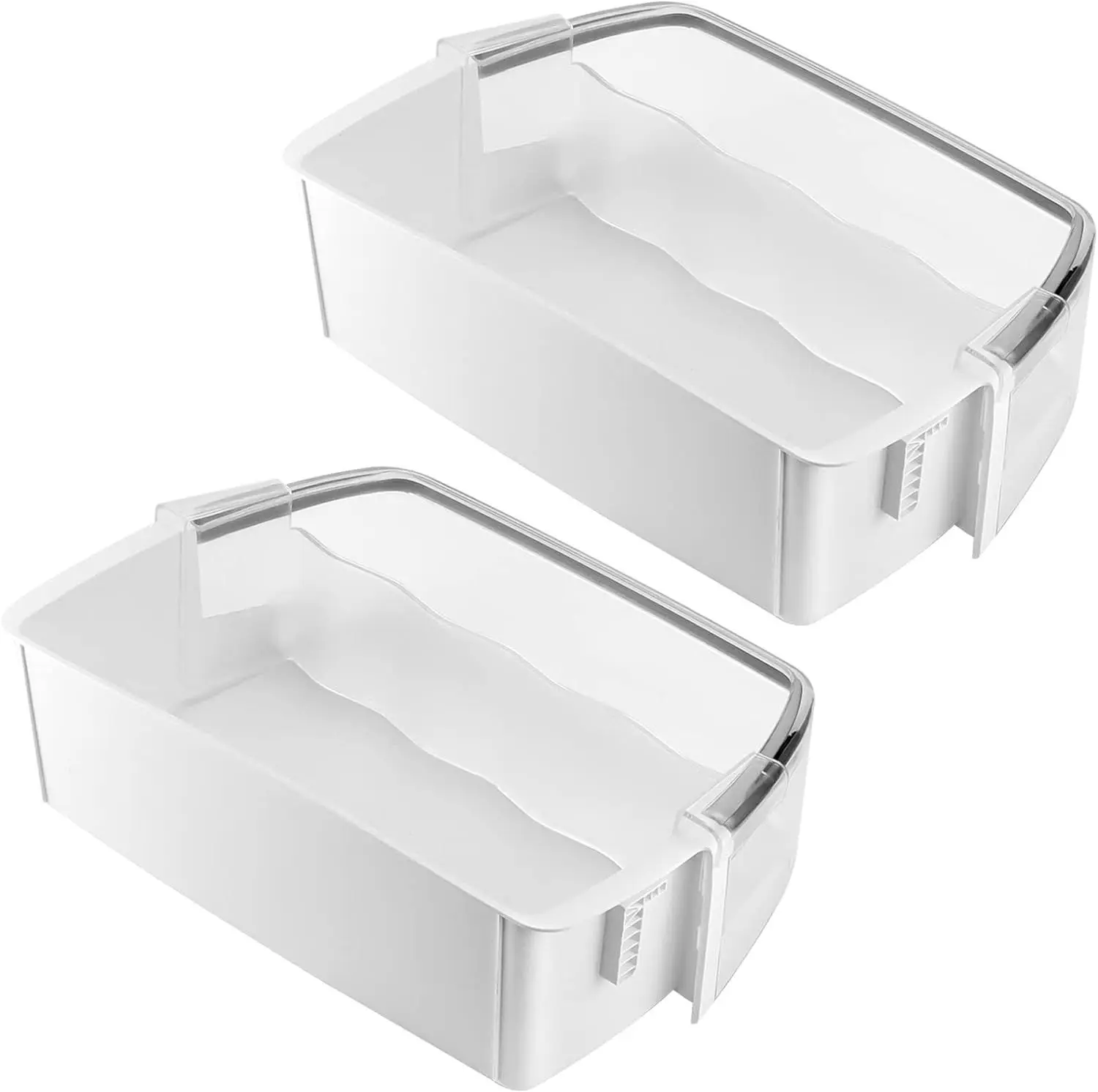 Factory Price Refrigerator Replacement Parts Plastic Refrigerator Door Shelf Bin AAP73252209(2 PACK)