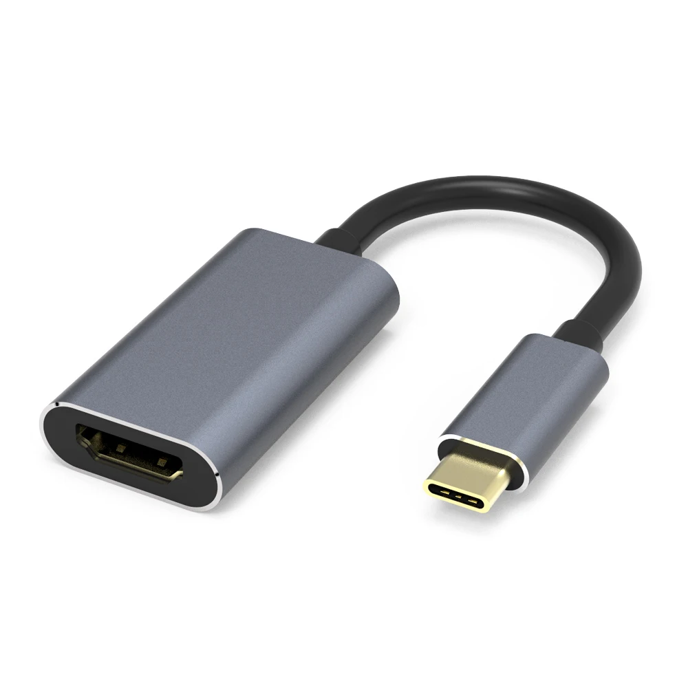 
4K USB Type C USB 3,1 USB-C Type-c к HDMI-совместимый адаптер кабеля HD для ноутбука 