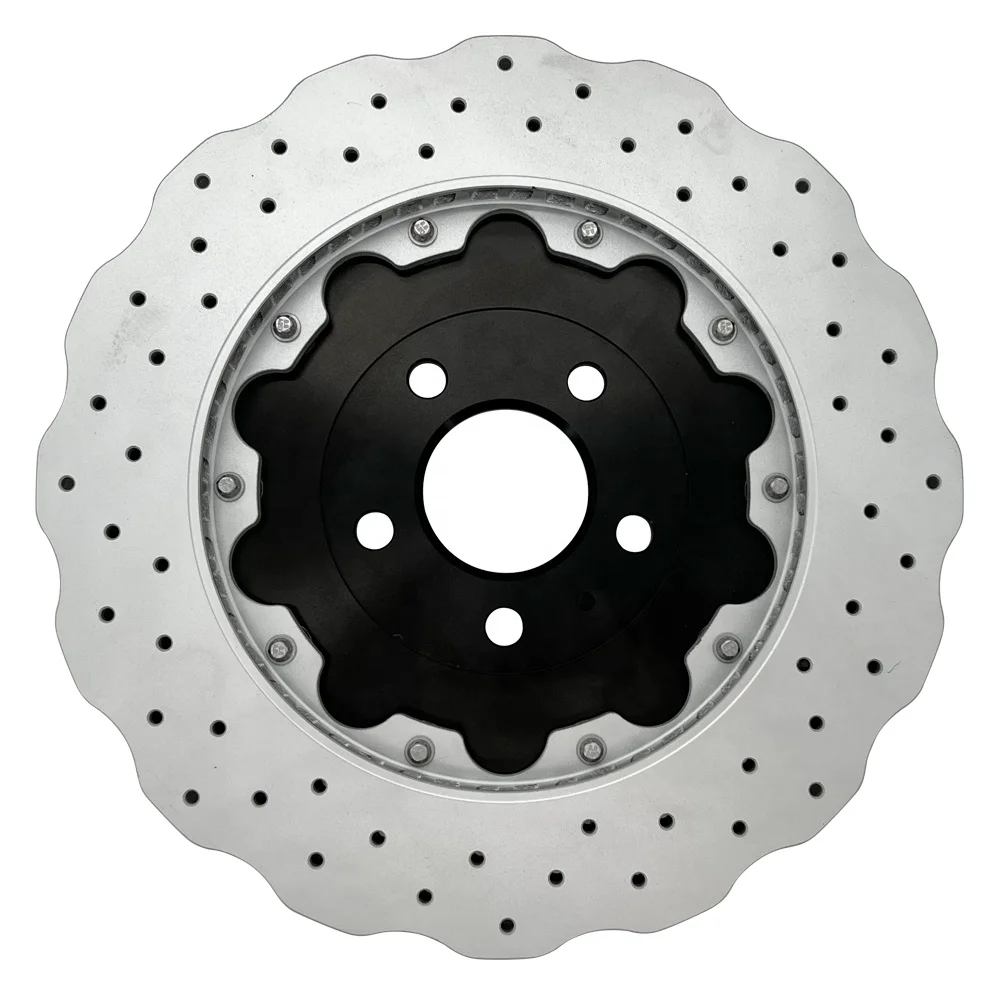 Great Performance Floating Brake Rotor Floating Disc for Audi Rear Rotor 356mm X22 A6 Rs6 Quattro A7 RS7 Quattro