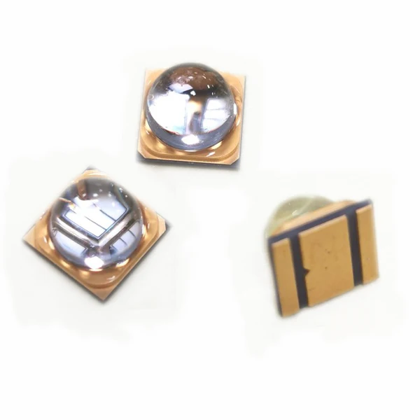 200mA 254nm 255nm Led Uvc 60 Degree Quartz Lens 3535 Smd Led