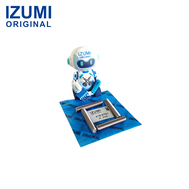 product izumi original 418 6781 4186781 mj10 x 15 thread taperlock stud for caterpillar-14