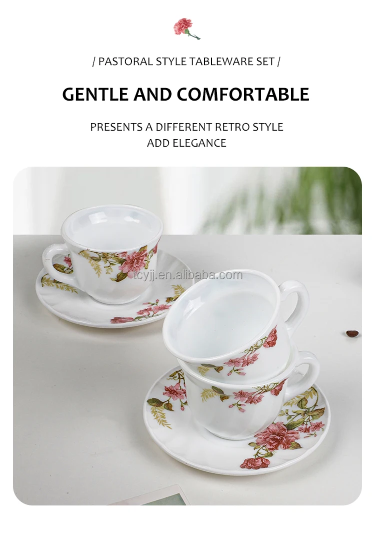 In Stock Cheap Dinner Set 38 Pieces Luxury Modern Dinner Set With