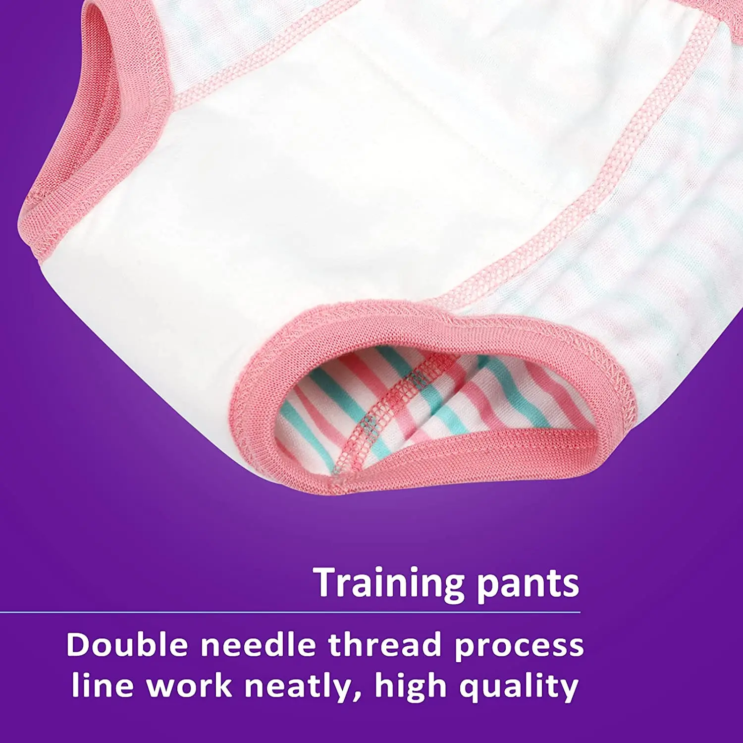 MooMoo Baby Waterproof Training Pants Training Underwear 6 Packs Absorbent  Toddler Training Underpants for Boys Girls 2T-7T : : Clothing