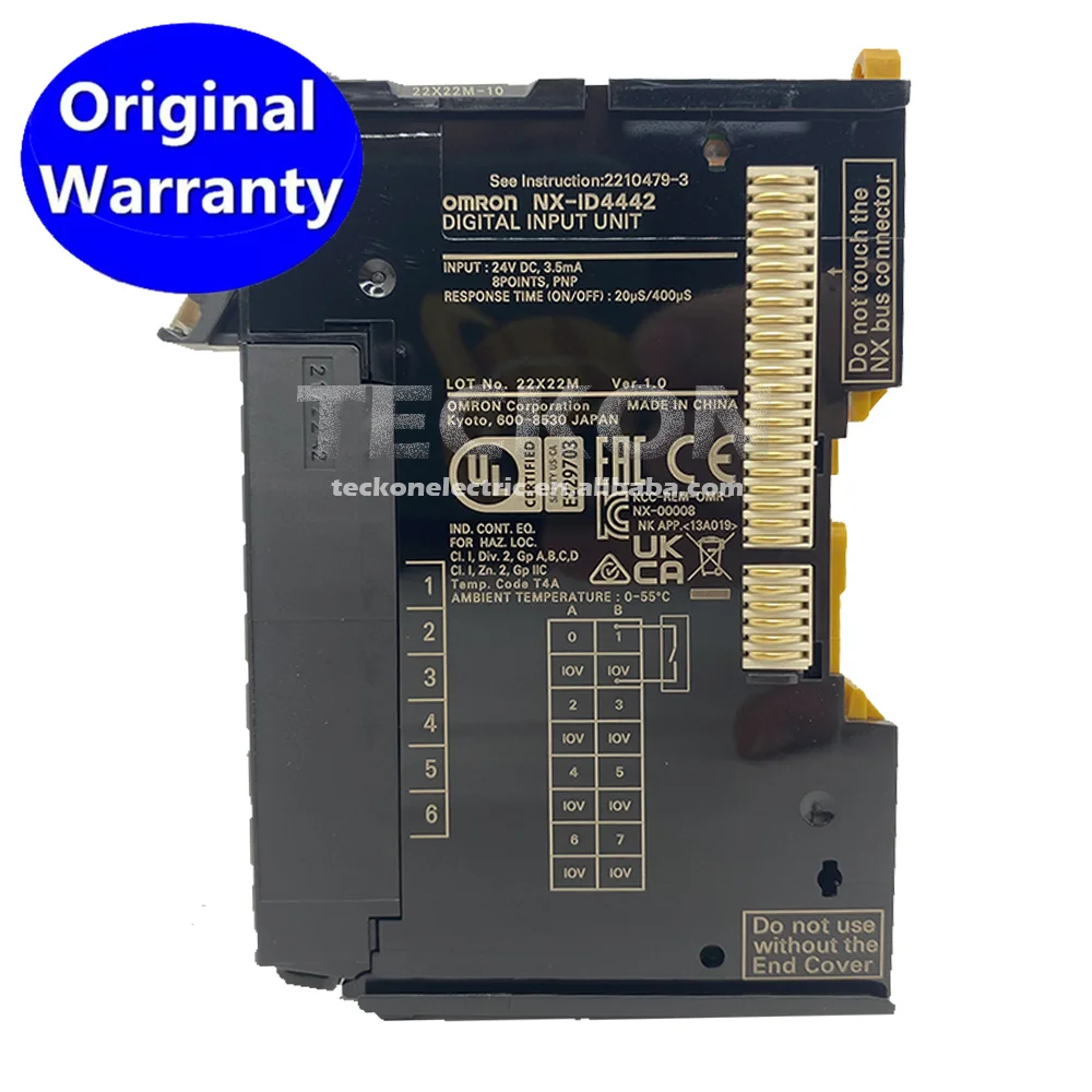 NX 16 Points Input  NX-ID5342 NX-ID5442 NX-ID5142-1 NX-ID5142-5 NX-series Digital I/O Unit