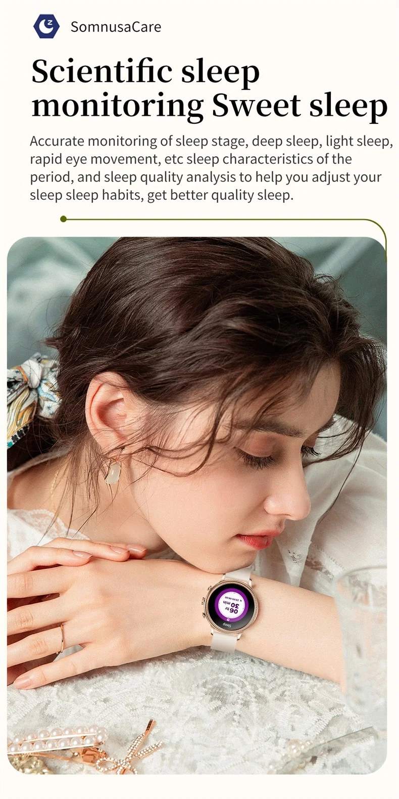 Woman Smartwatch V60 Heart Rate Monitor BT Call Music Player Sleep Monitor Smartwatches Woman (9).jpg