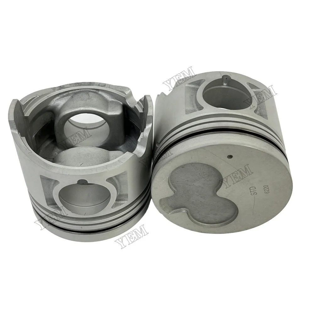 For Isuzu 4JG2 Piston Kit Replacement Aftermarket Engine Spare Parts 3