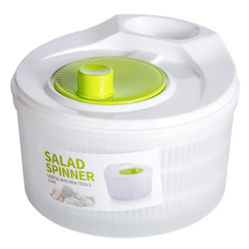 Manual Vegetable Dryer Salad Spinner Drain Basket Wash Drying Storage  Basket Fruit Vegetable Dehydrator Spin Dryer Kitchen Tools