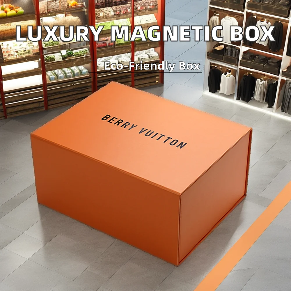 Custom Colorful Boxes With Magnetic Lid Gift Box Packaging Paper Magnet Closure Caja De Con Iman Rigid Cardboard Cosmetic Box supplier
