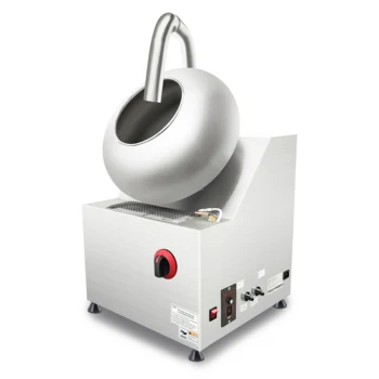 Newest Gas Power Air Cooling Stainless Steel Small Chocolate Enrobing Machine Sugar Peanut Pan Coating Machine