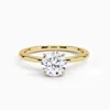 14k Solid Gold Fine Jewelry Engagement Ring