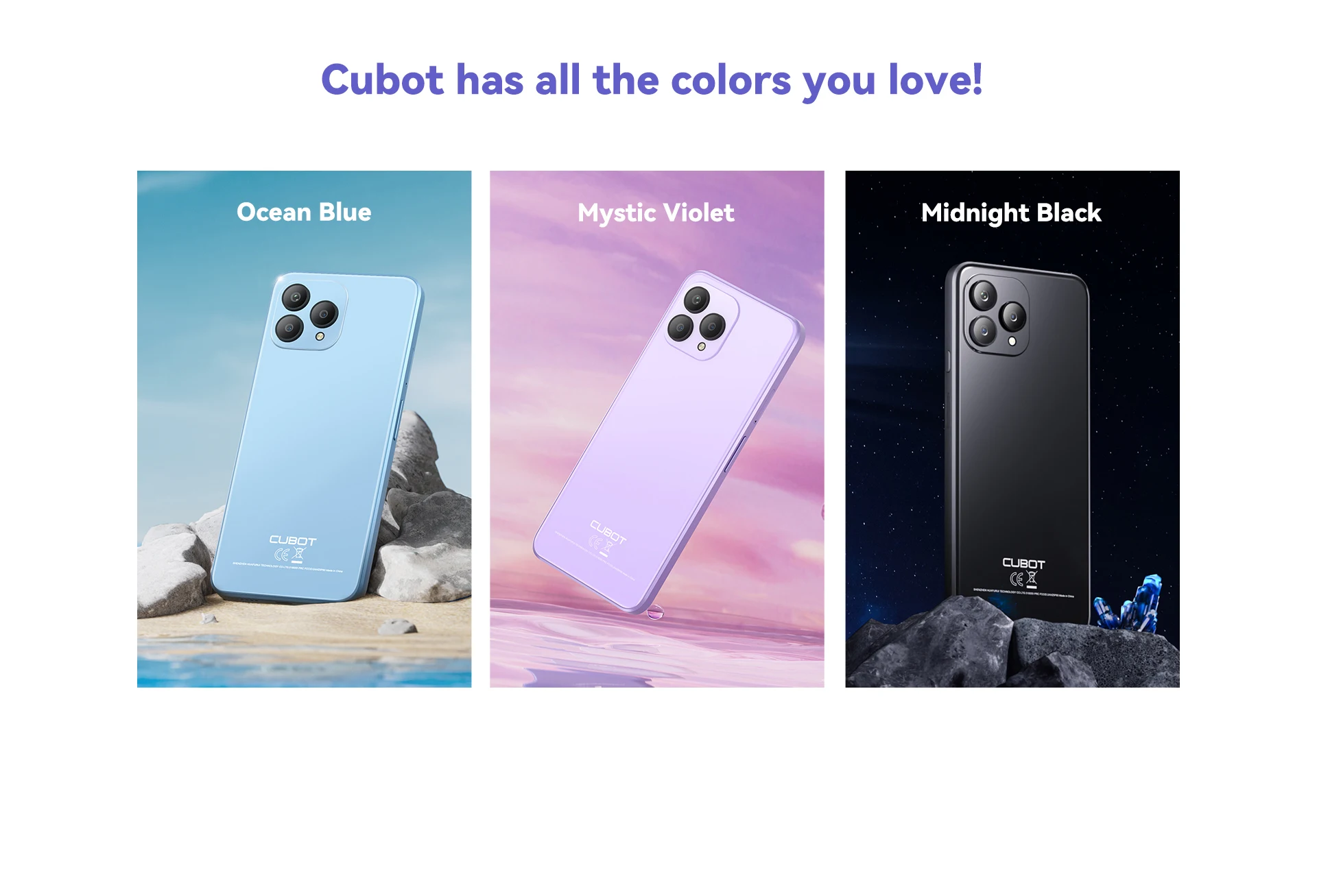 cubot p80 android 13 smartphone 8+256gb