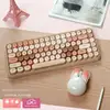 BT 5.0 keyboard + white mouse