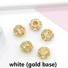 13 white(gold base)