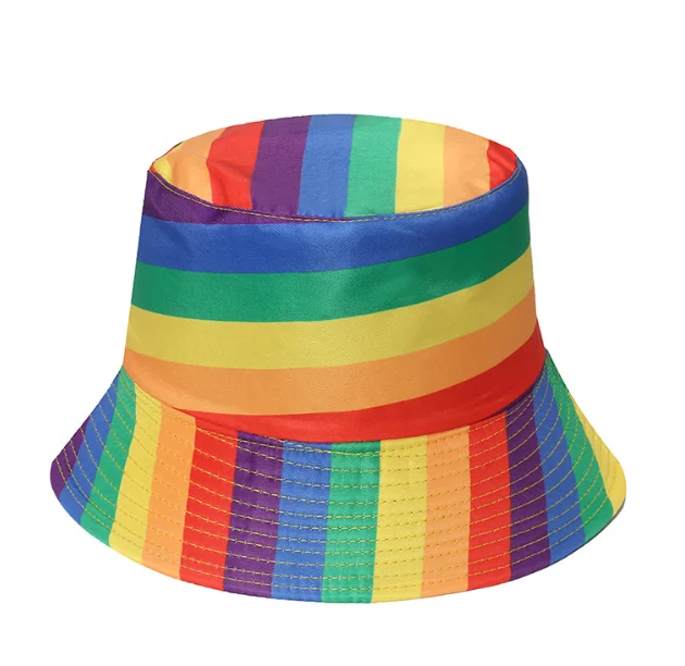 2025 Cotton Custom High Quality Rainbow Blank Embroidered