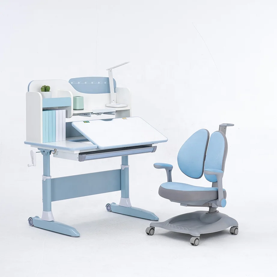 Ergonomic Kids Study Table and Chair - Adjustable & Eco-friendly