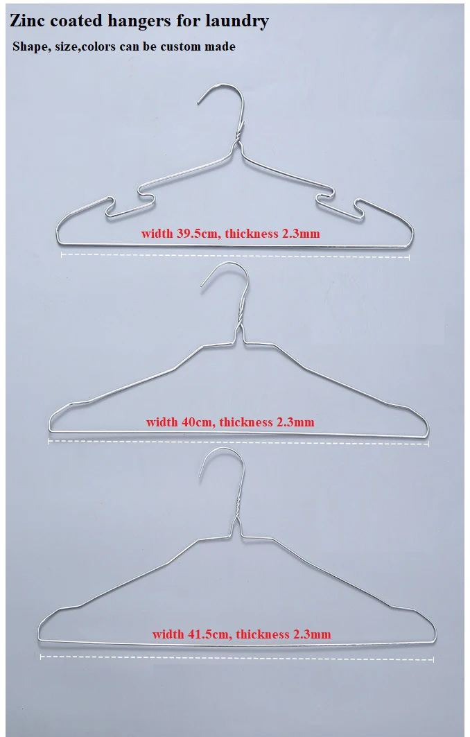 Metal Zinc Coating Wire Hangers For Laundry Shop Buy Bulk Wire Hangers,Galvazation Hangers For