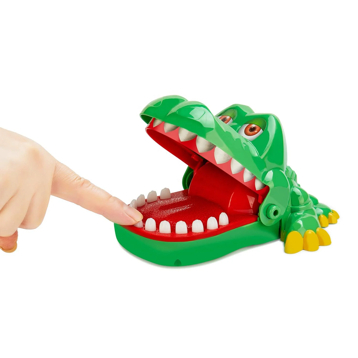 Krokodil Mund Zahnarzt Biss Finger Spiel Lustiges Familie Spielzeug Für Kinder 