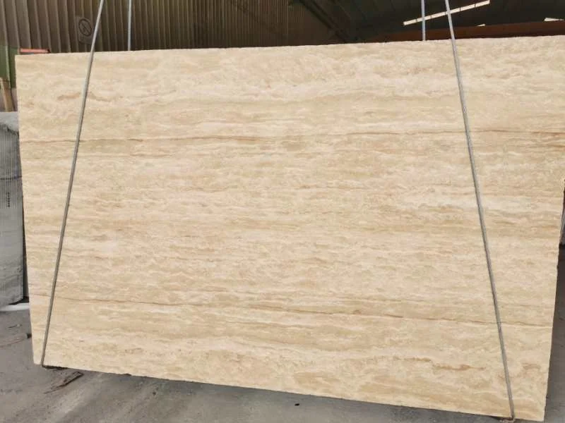 Customized Size and Shape Turkey Travertine Stone Italian Roman Silver Travertine for Wall Panel