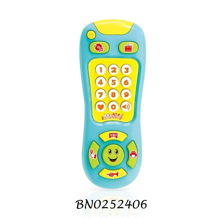 Пластиковый музыкальный светильник, развивающий пульт управления с несколькими кнопками для раннего развития детей, музыкальная игрушка с дистанционным управлением