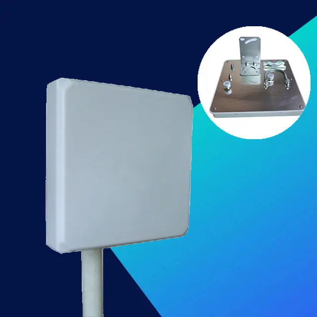 10dBi 2.4GHz & 11dBi 5GHz with 60° HPBW Compact Dual Band 4x4 MIMO Flat Panel Antenna